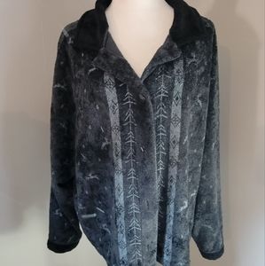 Artisans Fleese jacket reindeer